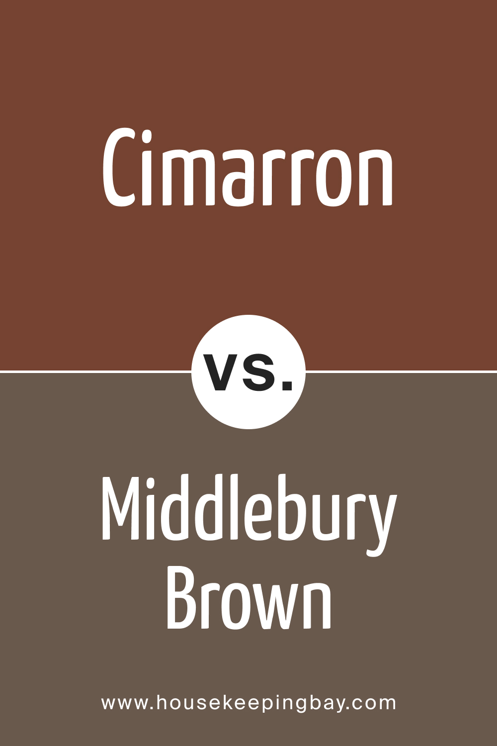 BM Cimarron 2093-10 vs. HC-68 Middlebury Brown