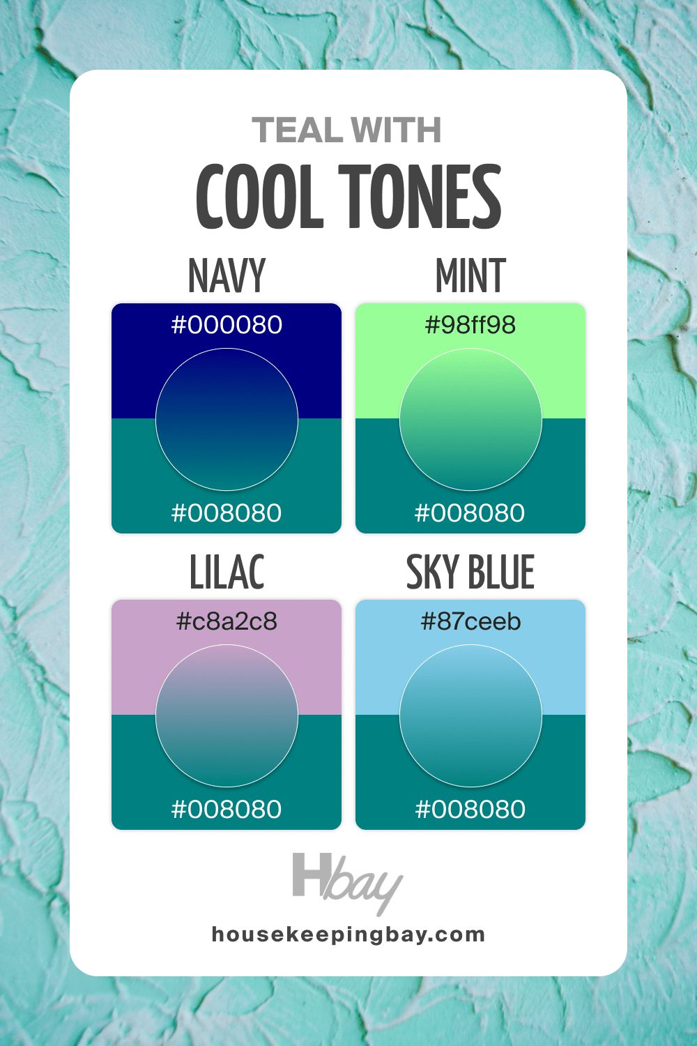 Cool Tones with Teal