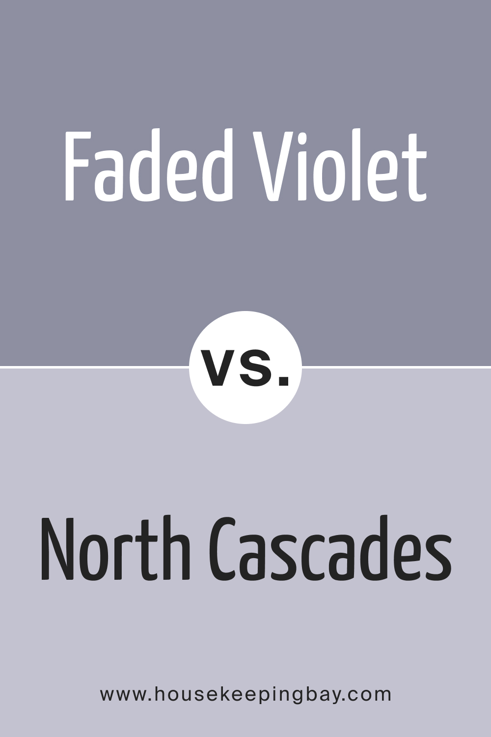 Faded Violet CSP-455 vs. BM 1411 North Cascades