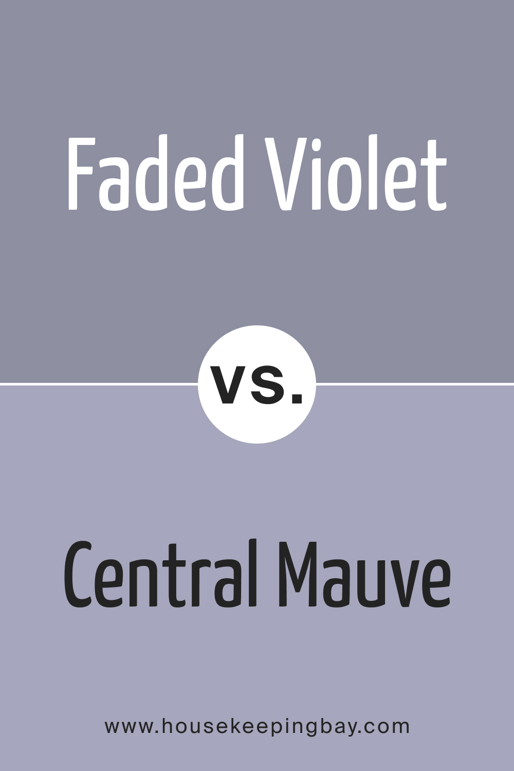 Faded Violet CSP-455 vs. BM 1412 Central Mauve