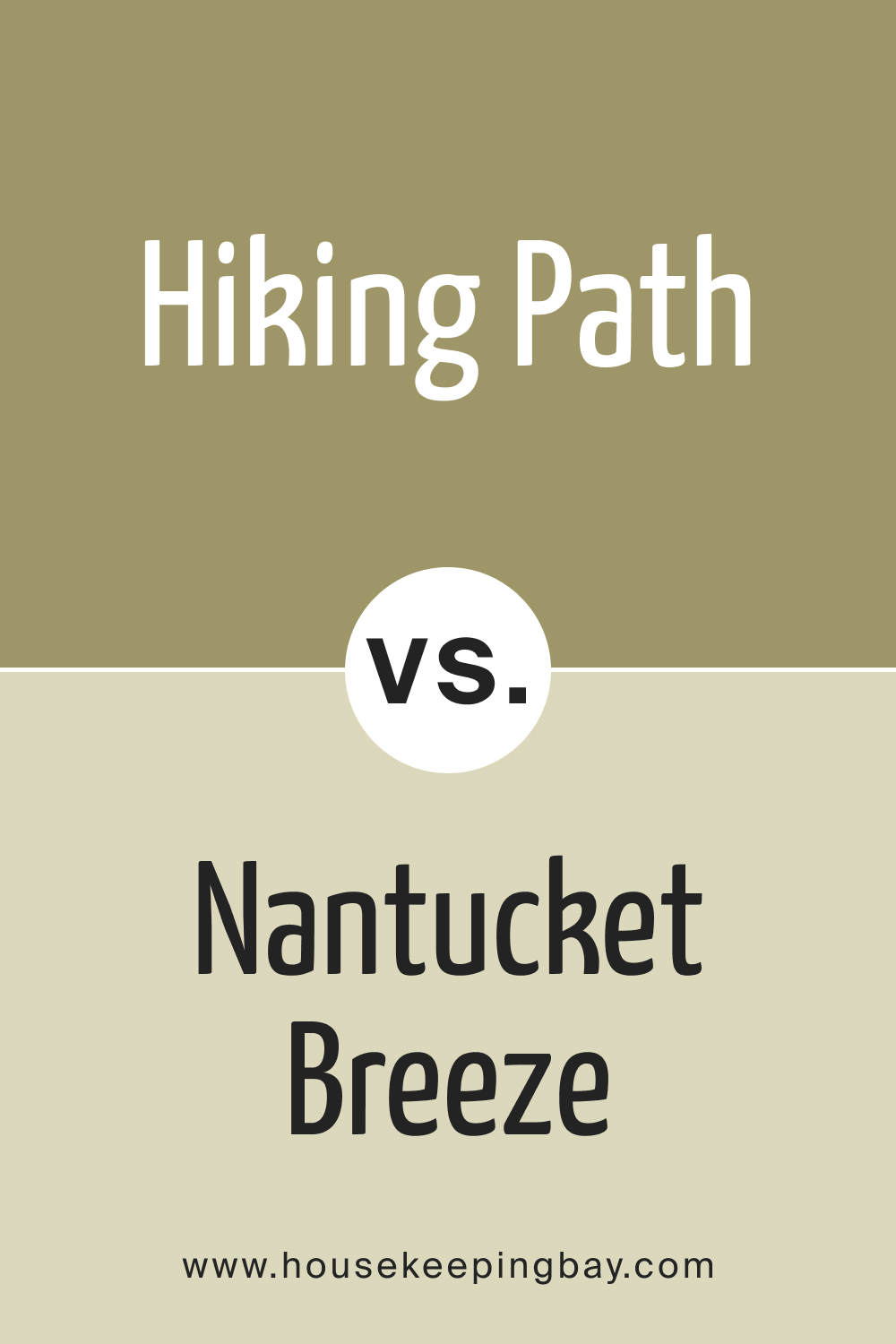 BM Hiking Path 524 vs. BM 521 Nantucket Breeze
