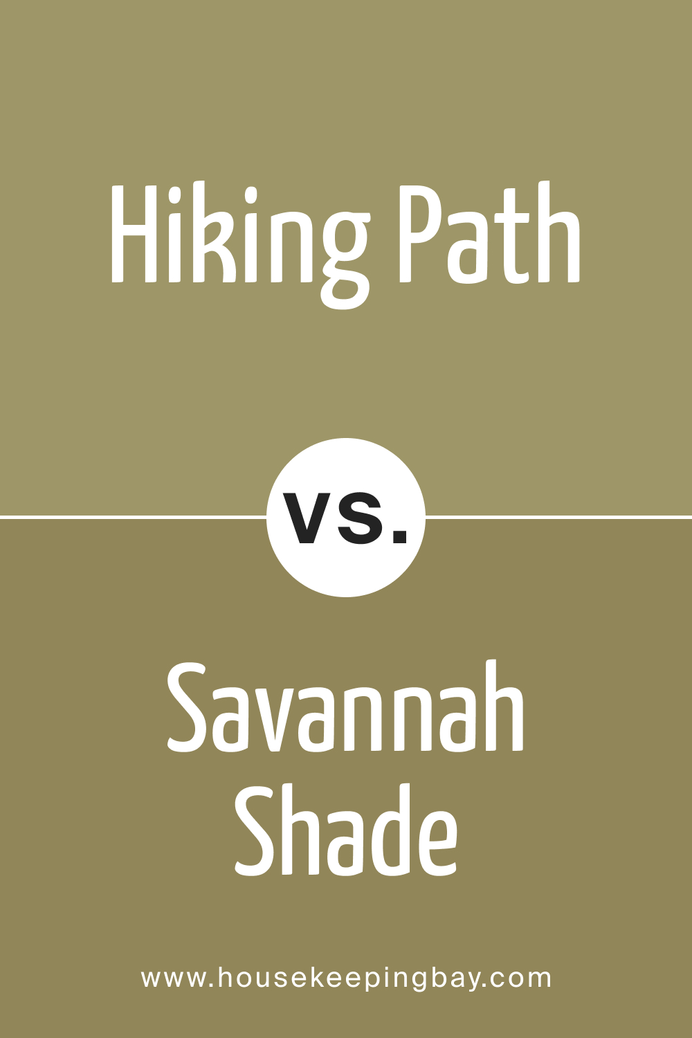 BM Hiking Path 524 vs. BM 525 Savannah Shade