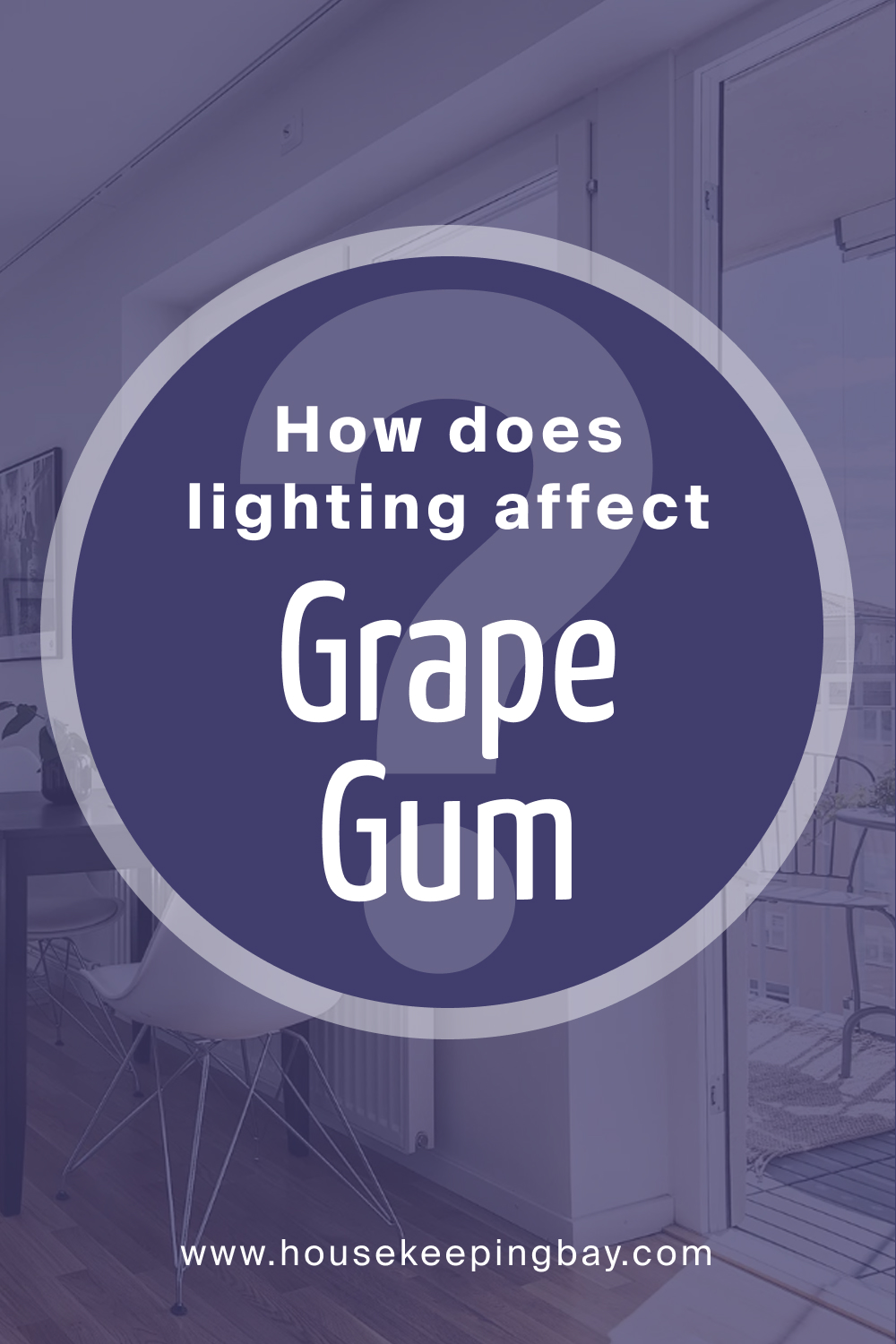How Does Lighting Affect BM Grape Gum 2068-20?