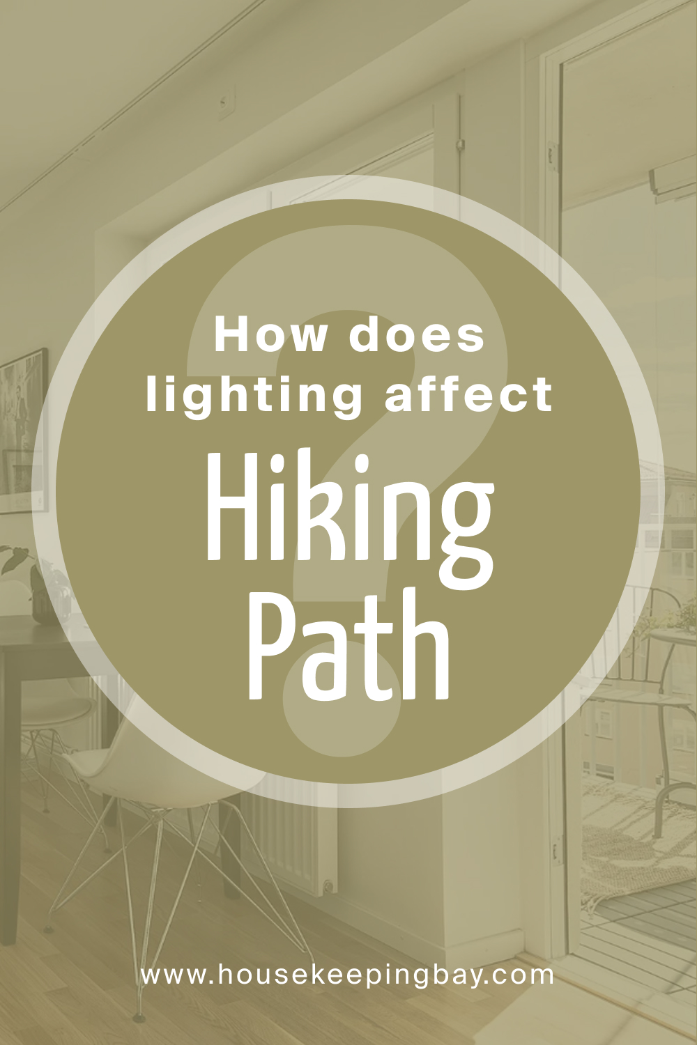 How Does Lighting Affect BM Hiking Path 524?