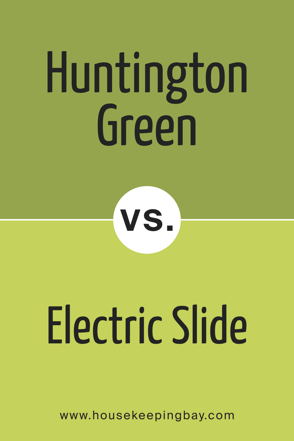 Huntington Green 406 vs. BM 404 Electric Slide