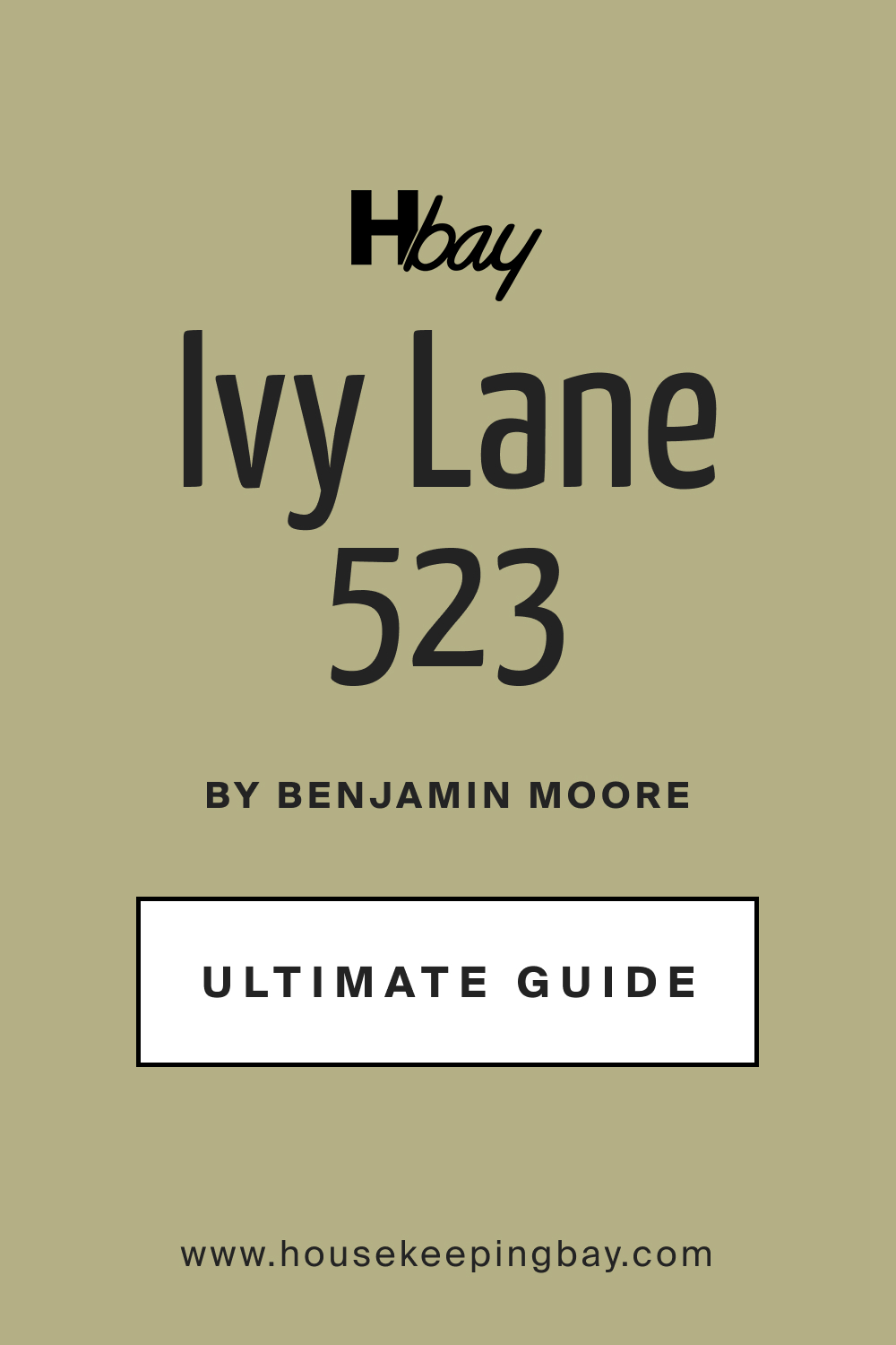 Guide of Ivy Lane 523 Paint Color by Benjamin Moore