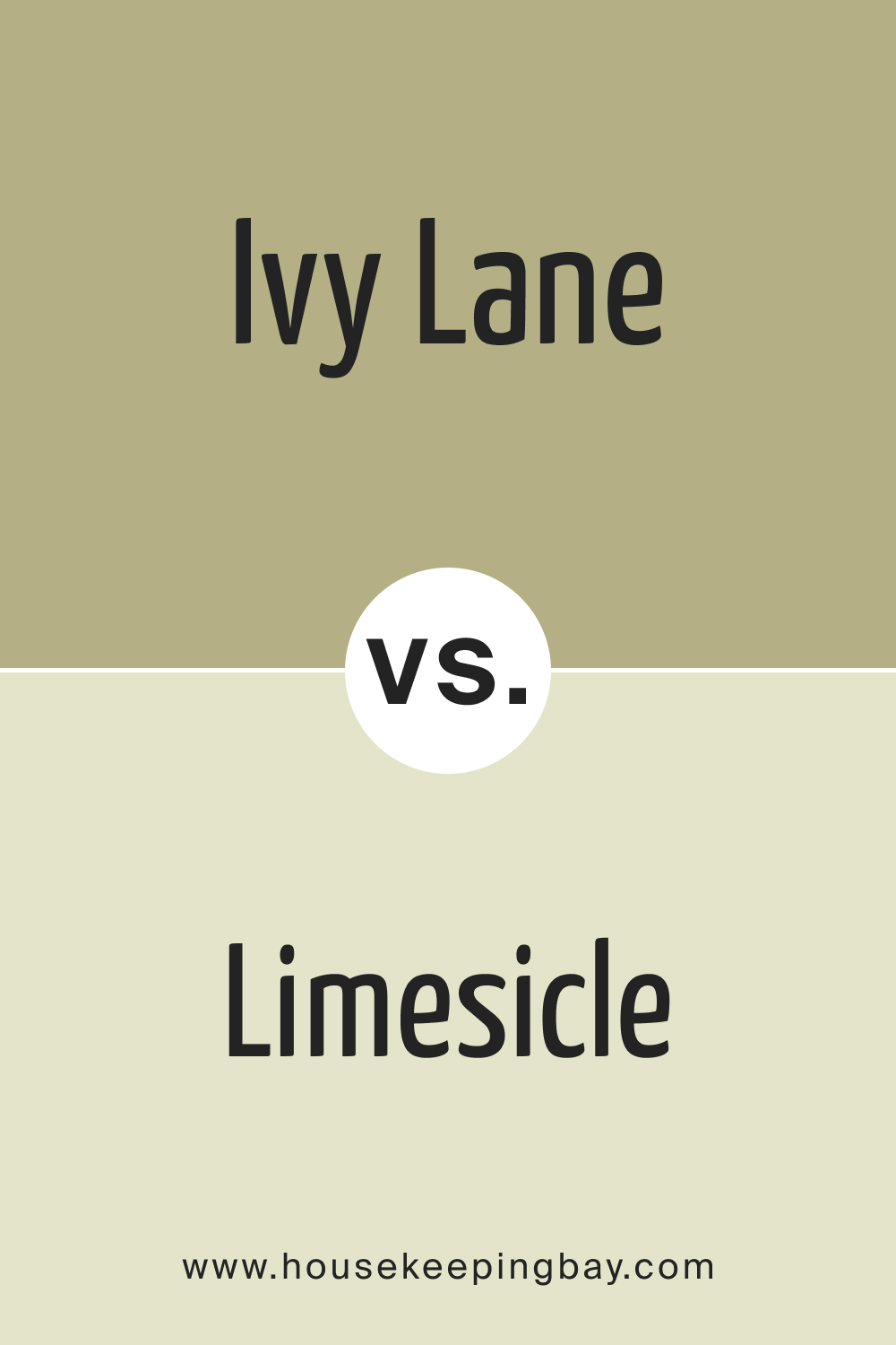 BM Ivy Lane 523 vs. BM 2145-50 Limesicle
