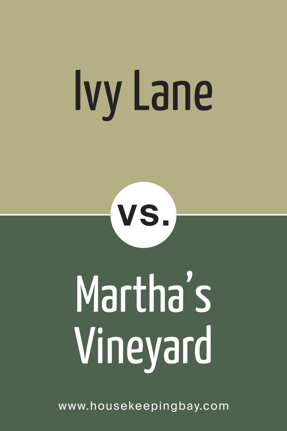 BM Ivy Lane 523 vs. BM 630 Martha’s Vineyard