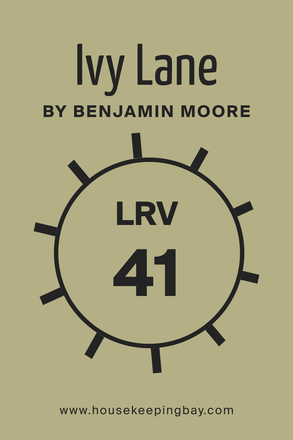 LRV of BM Ivy Lane 523