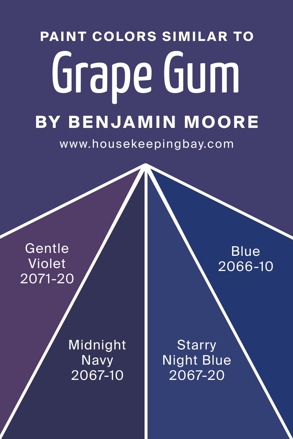 Colors Similar to BM Grape Gum 2068-20