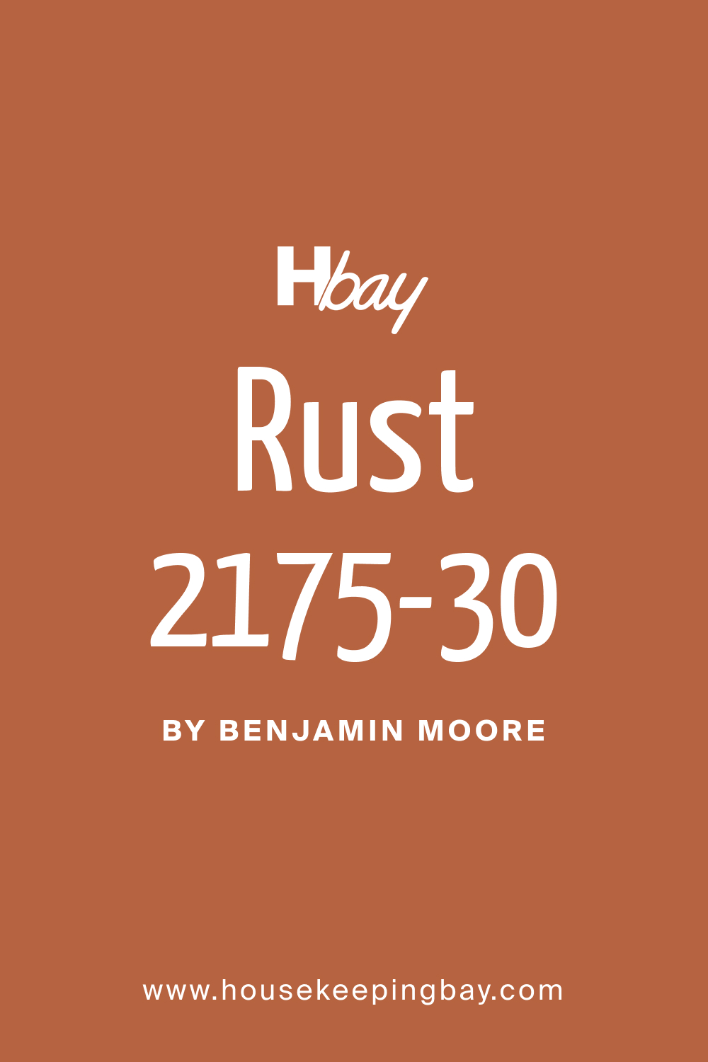 What Color Is BM Rust 2175-30?