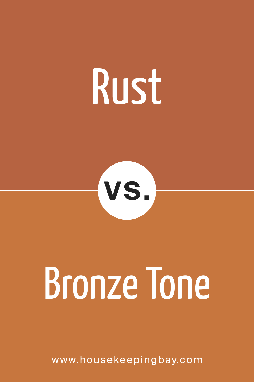 BM Rust 2175-30 vs. BM 2166-30 Bronze Tone