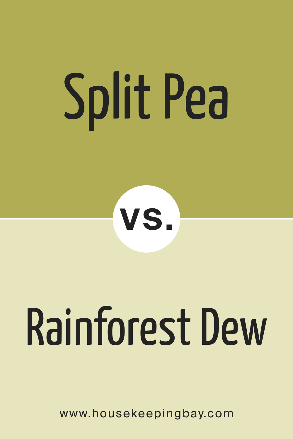 Split Pea 2146-30 vs. BM 2146-50 Rainforest Dew