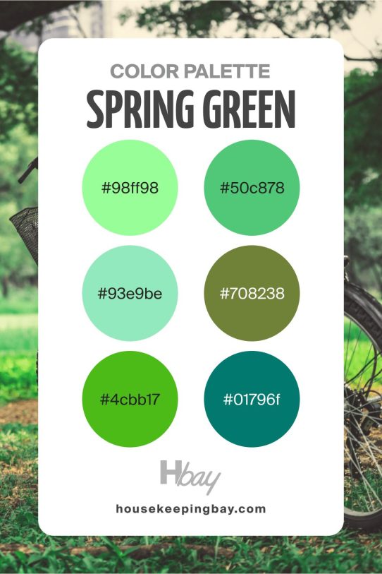 30 Best Spring Color Palettes - Housekeepingbay