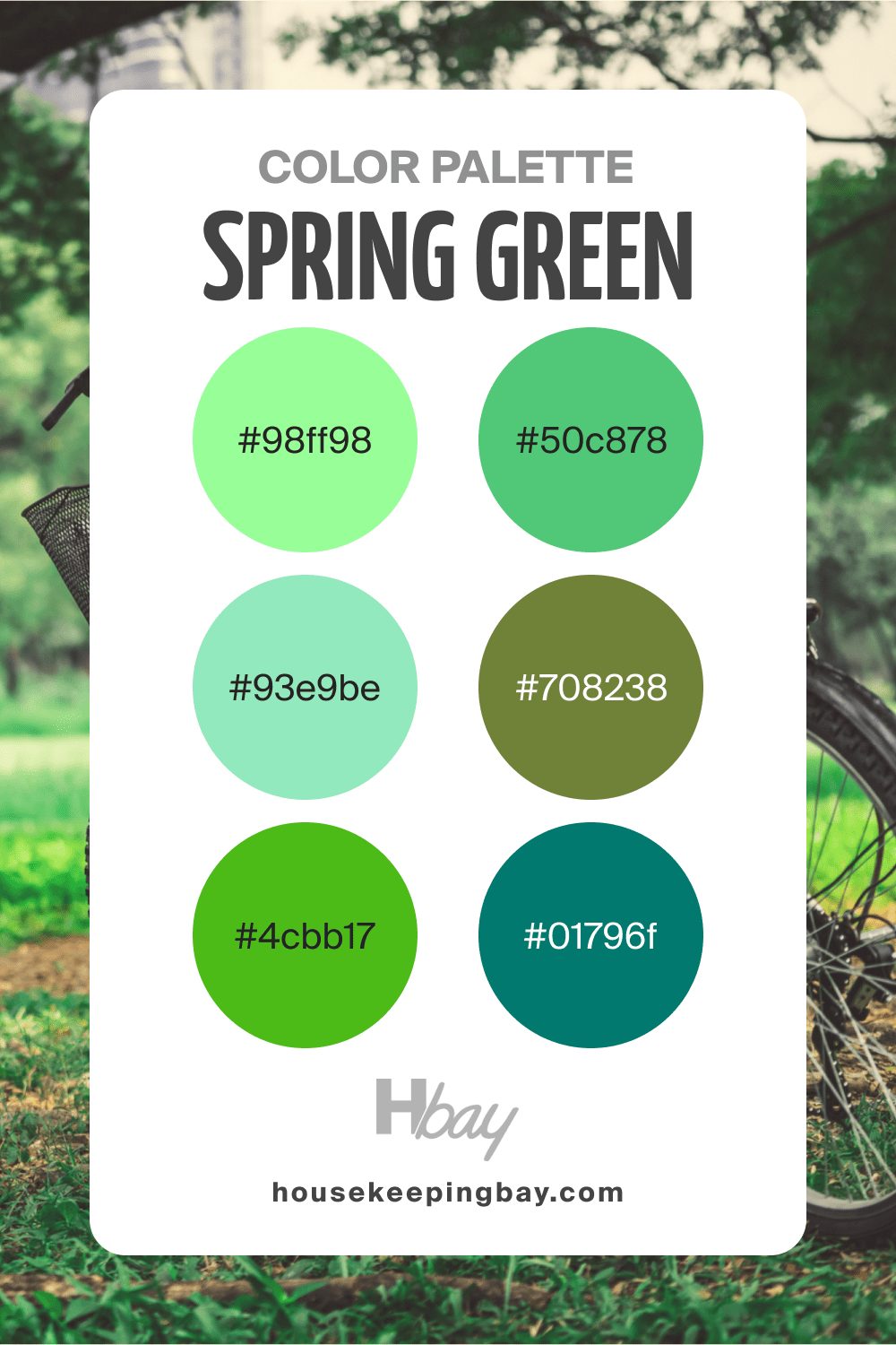 Spring Color Palette Green