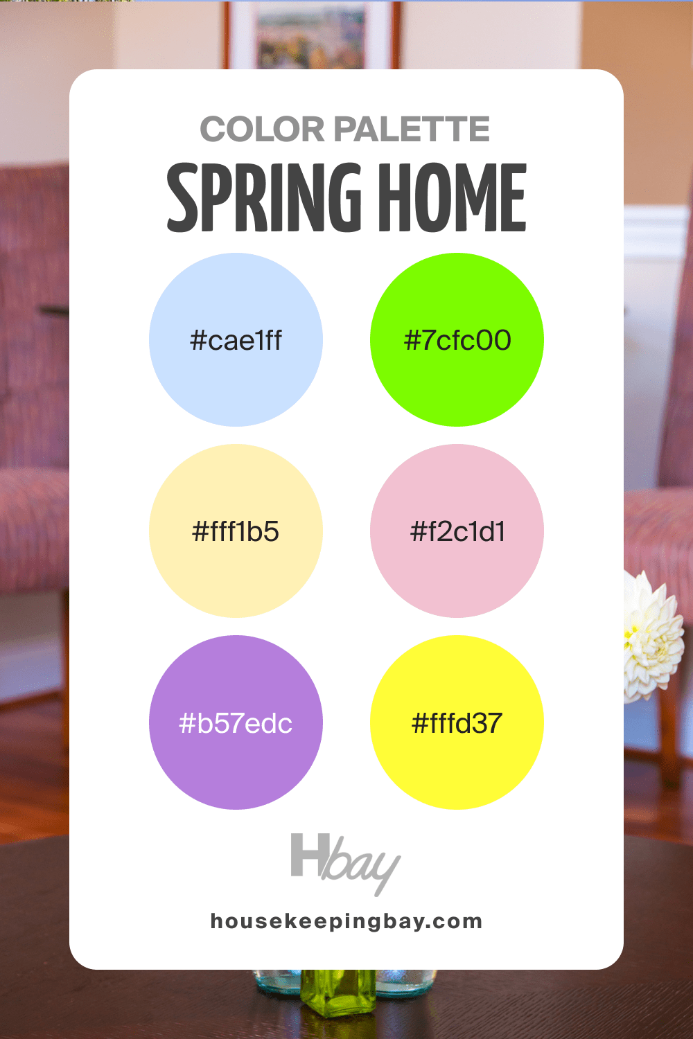 Spring Color Palette: Home