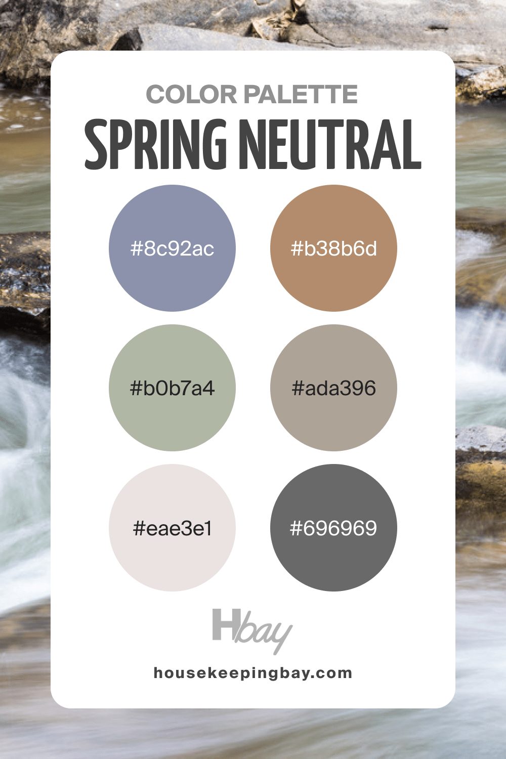 Spring Color Palette: Neutral