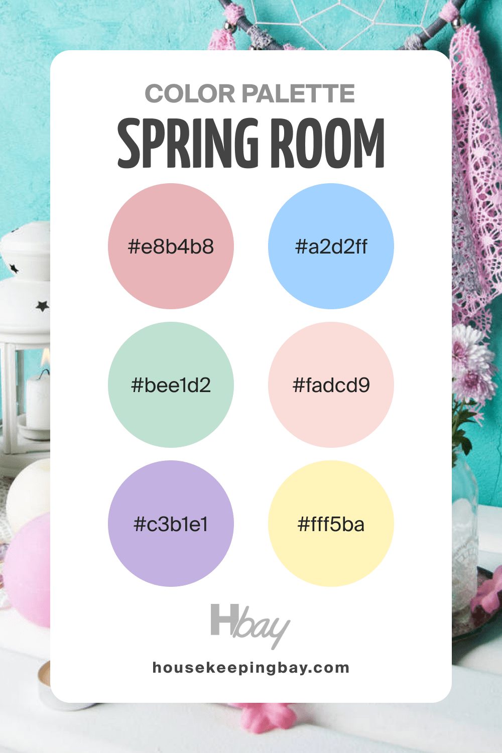 Spring Color Palette Room