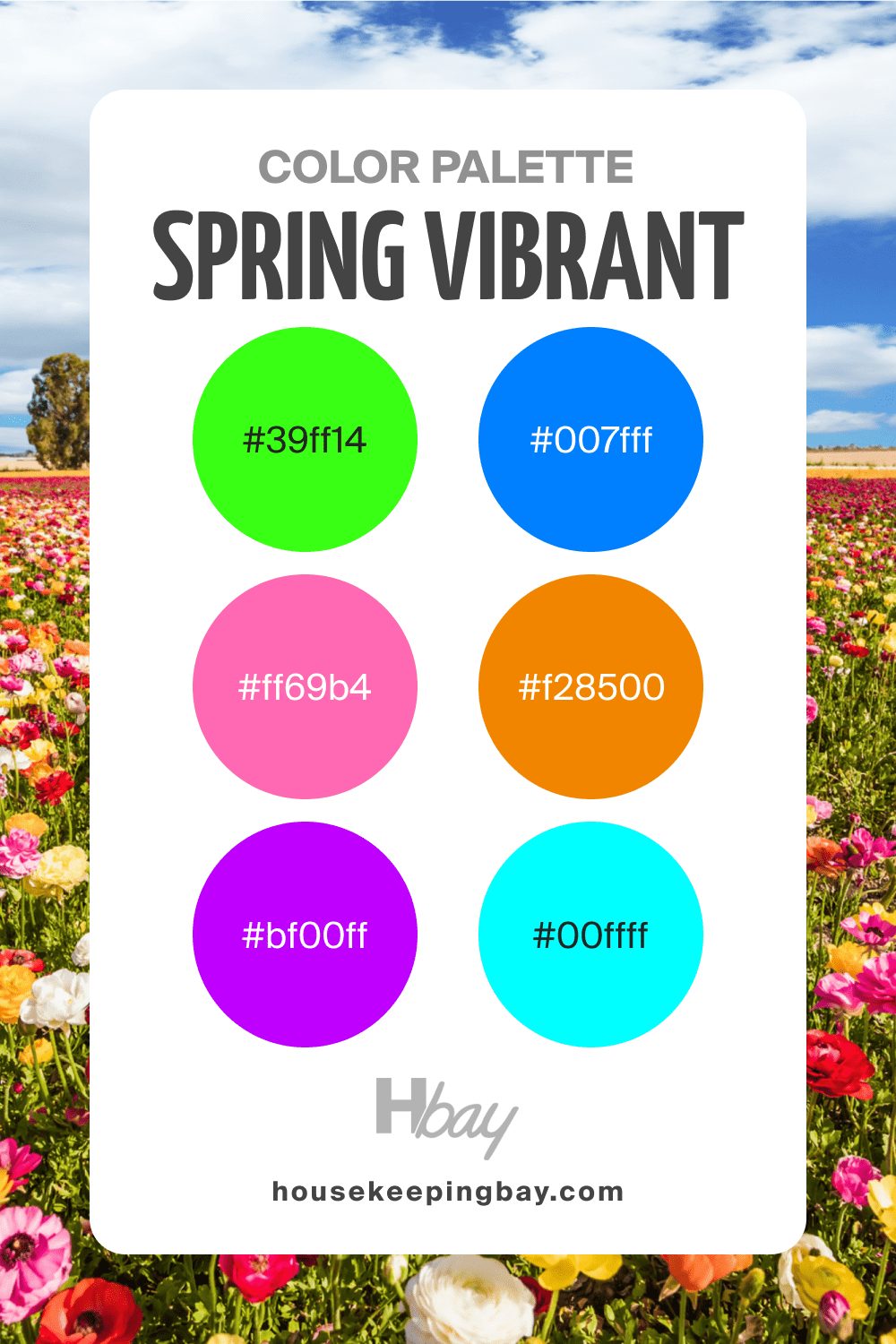 Spring Color Palette Vibrant