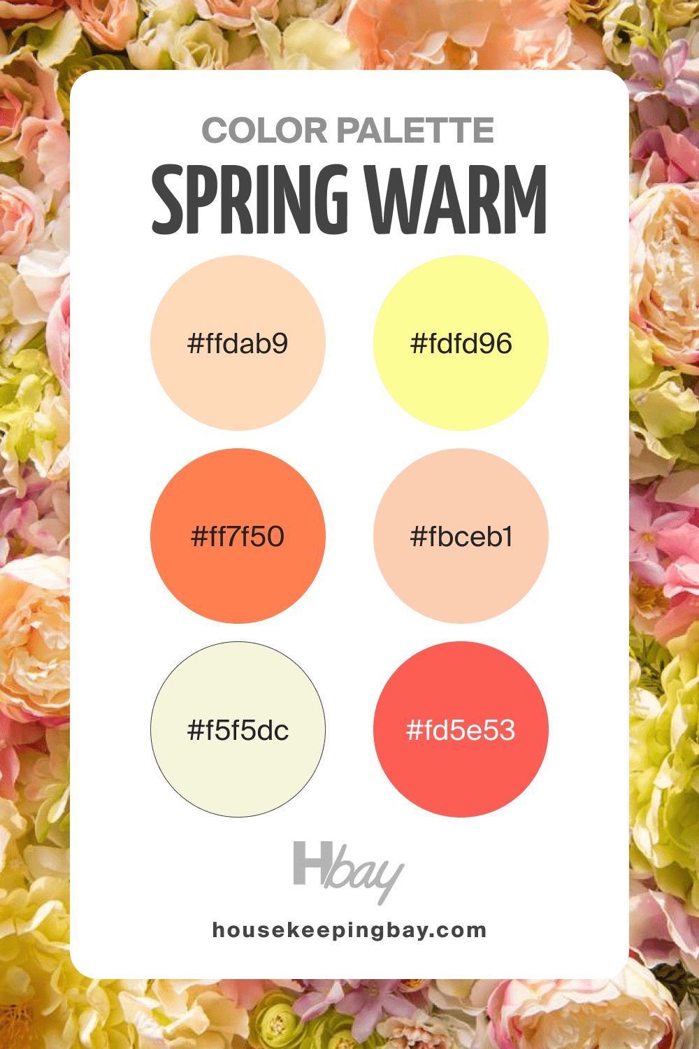 Spring Color Palette: Warm