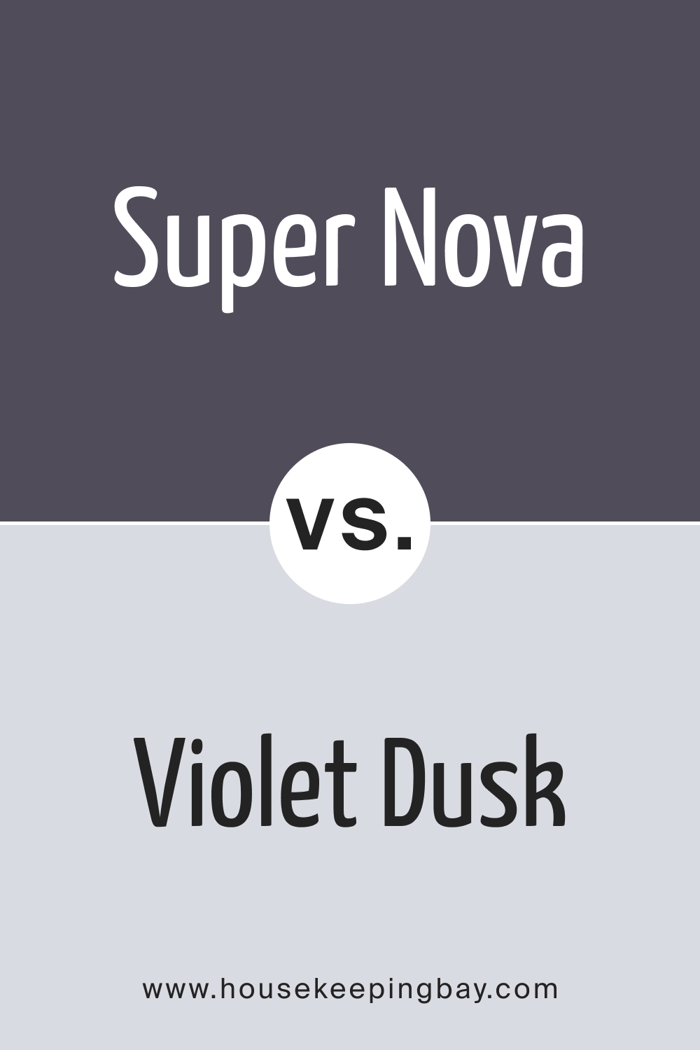 Super Nova 1414 vs. BM 1409 Violet Dusk