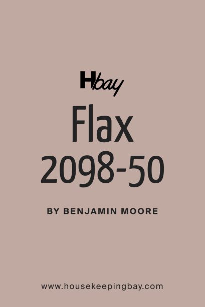 Flax 2098-50 Paint Color by Benjamin Moore - Housekeepingbay