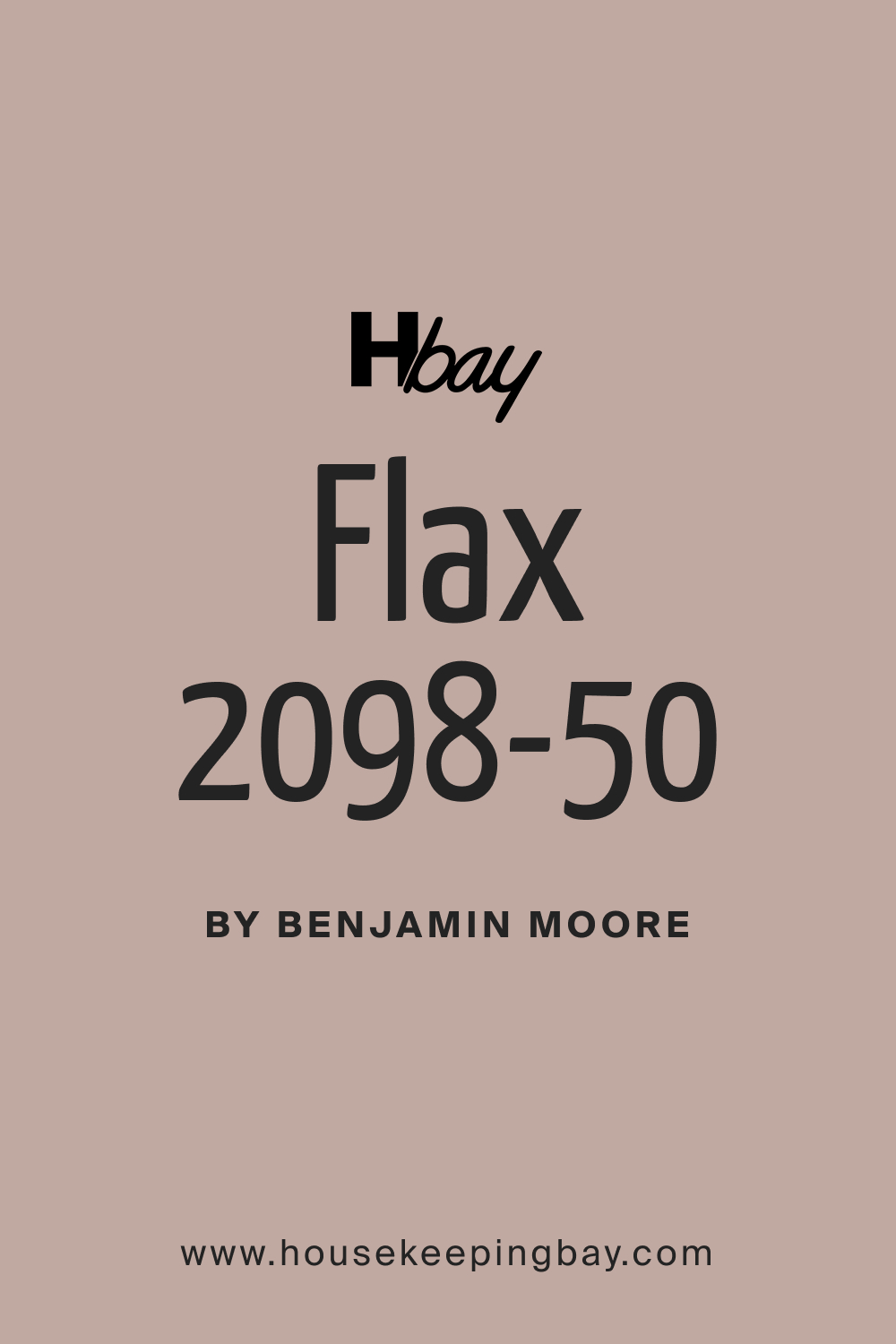 Flax 2098-50 Paint Color by Benjamin Moore