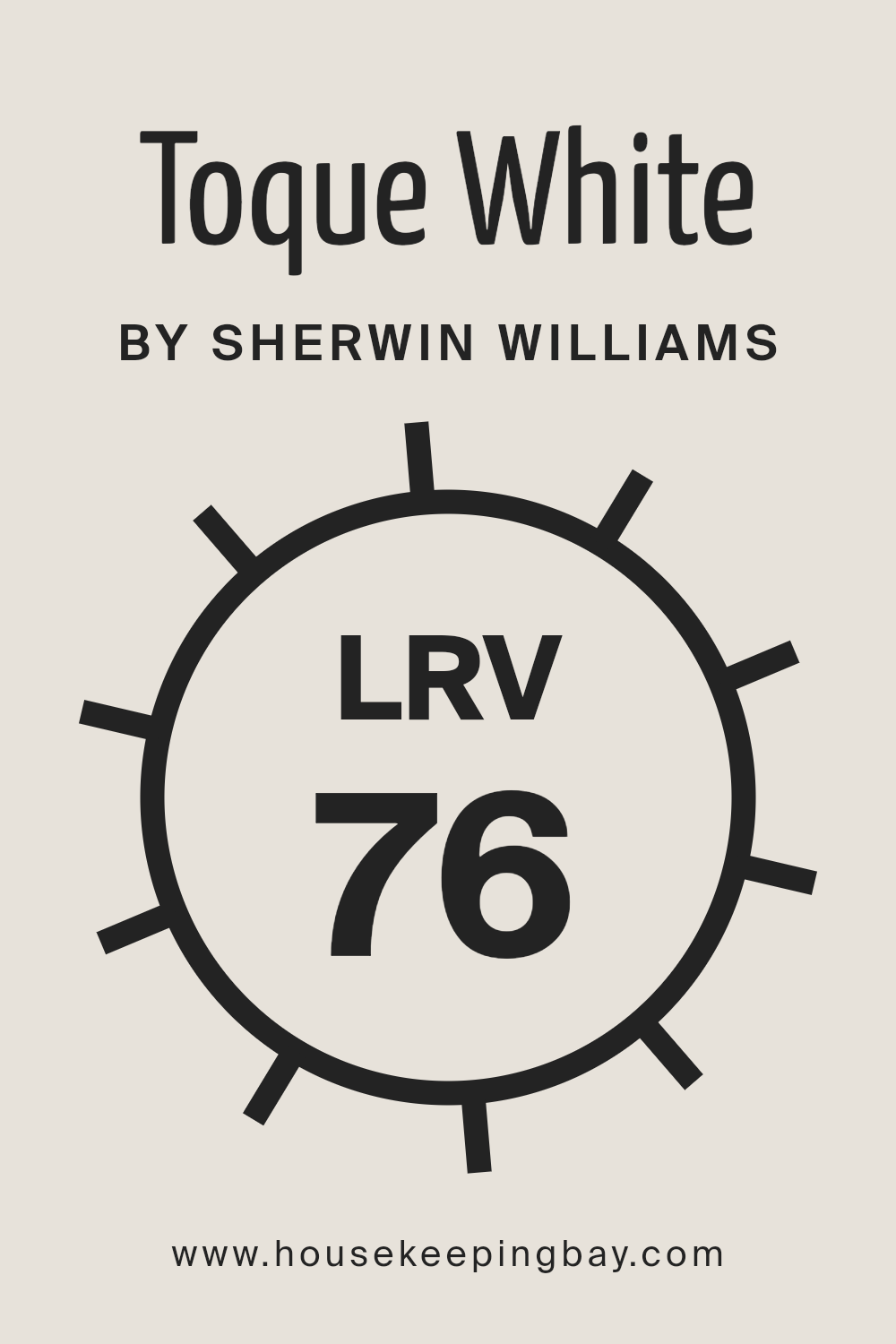 what_is_the_lrv_of_toque_white_sw_7003