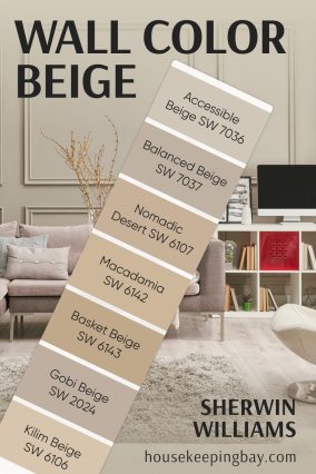 50 Stunning Shades For Wall Paint Color Trends In 2025 Housekeepingbay Wall Color Beige 2 284x426