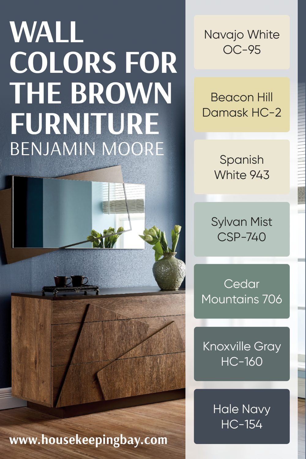 Wall Colors for the Brown Furniture