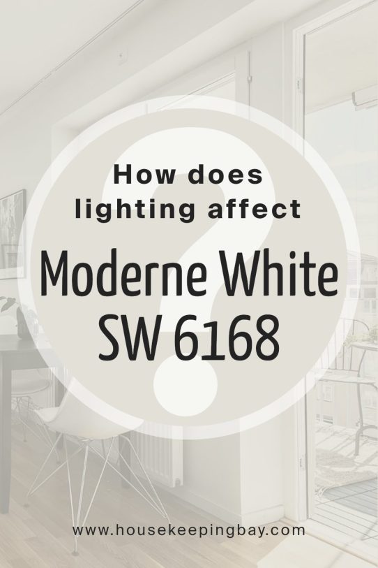 Moderne White SW 6168 by Sherwin Williams - Housekeepingbay