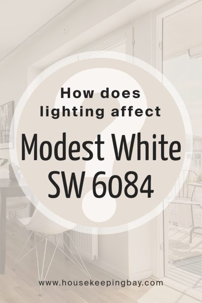 Modest White SW 6084 by Sherwin Williams - Housekeepingbay