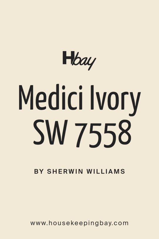 Medici Ivory SW 7558 by Sherwin Williams Housekeepingbay