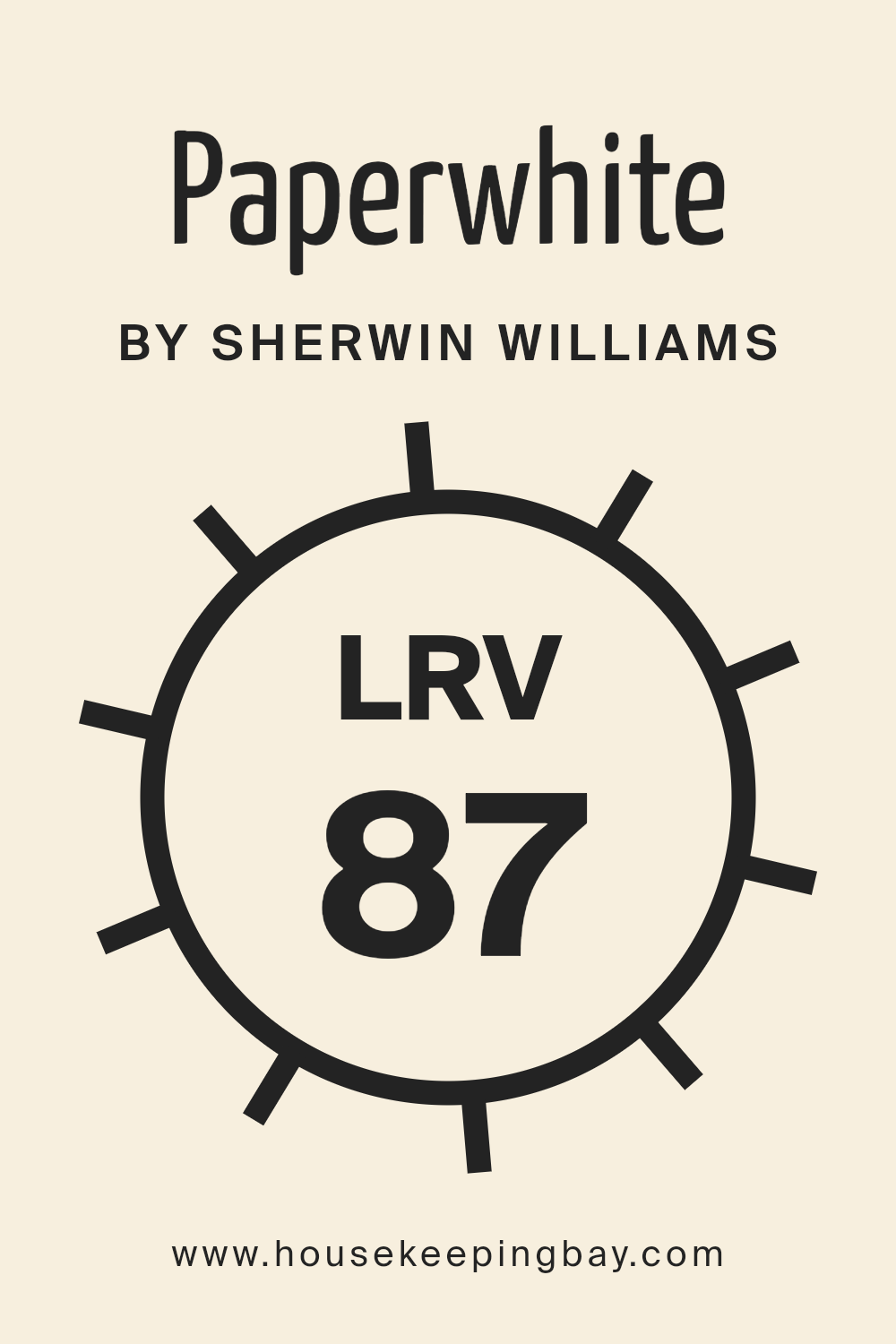 what_is_the_lrv_of_paperwhite_sw_7105