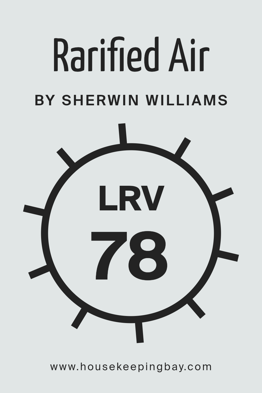 what_is_the_lrv_of_rarified_air_sw_6525