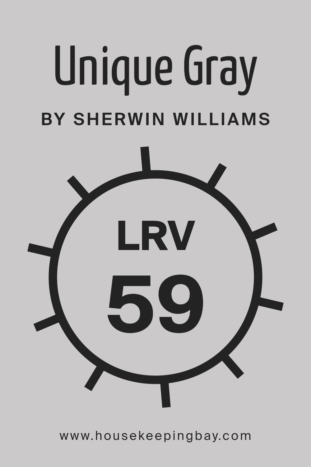 what_is_the_lrv_of_unique_gray_sw_6260