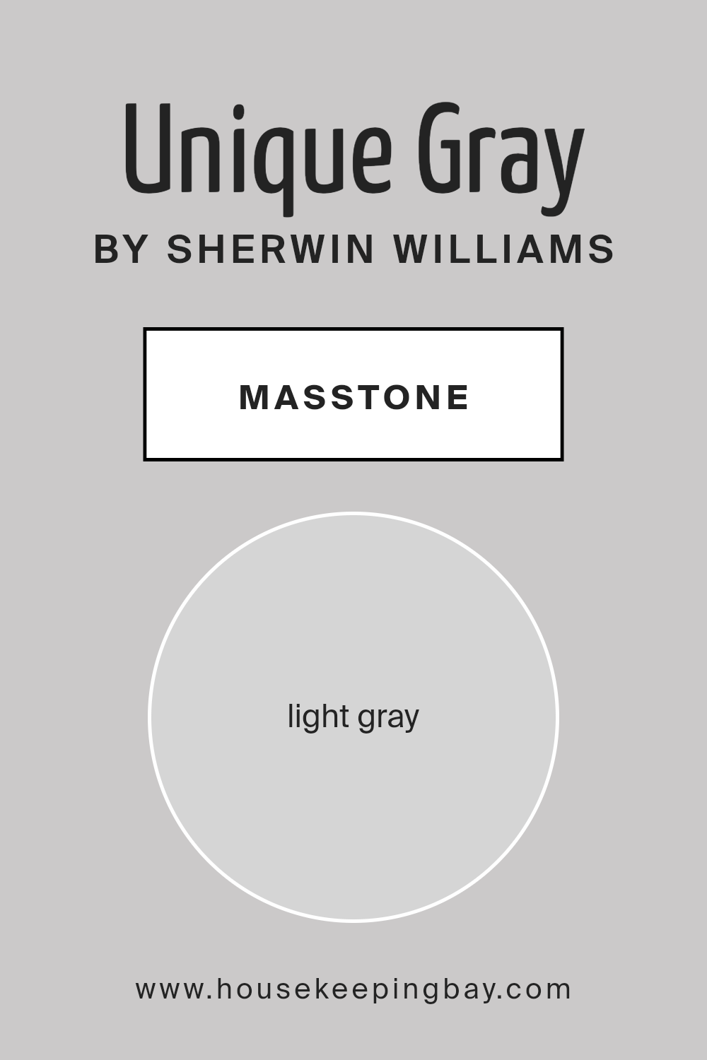 Unique Gray SW 6260 by Sherwin Williams - Housekeepingbay