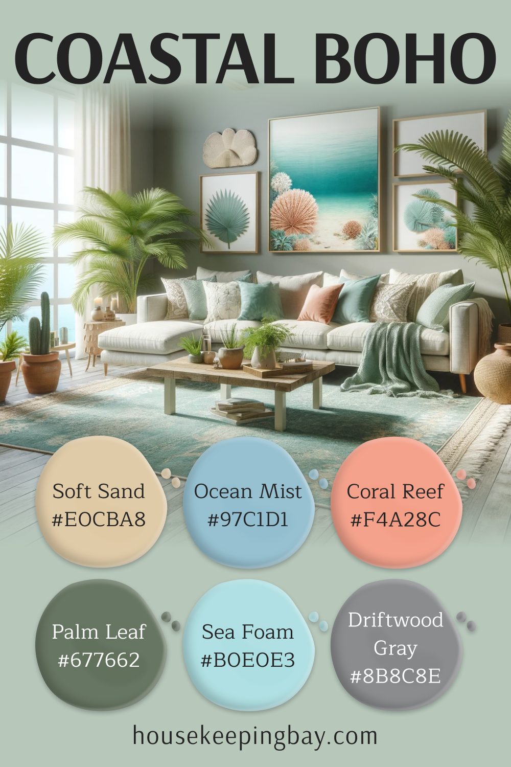 Coastal Boho – Color Palette