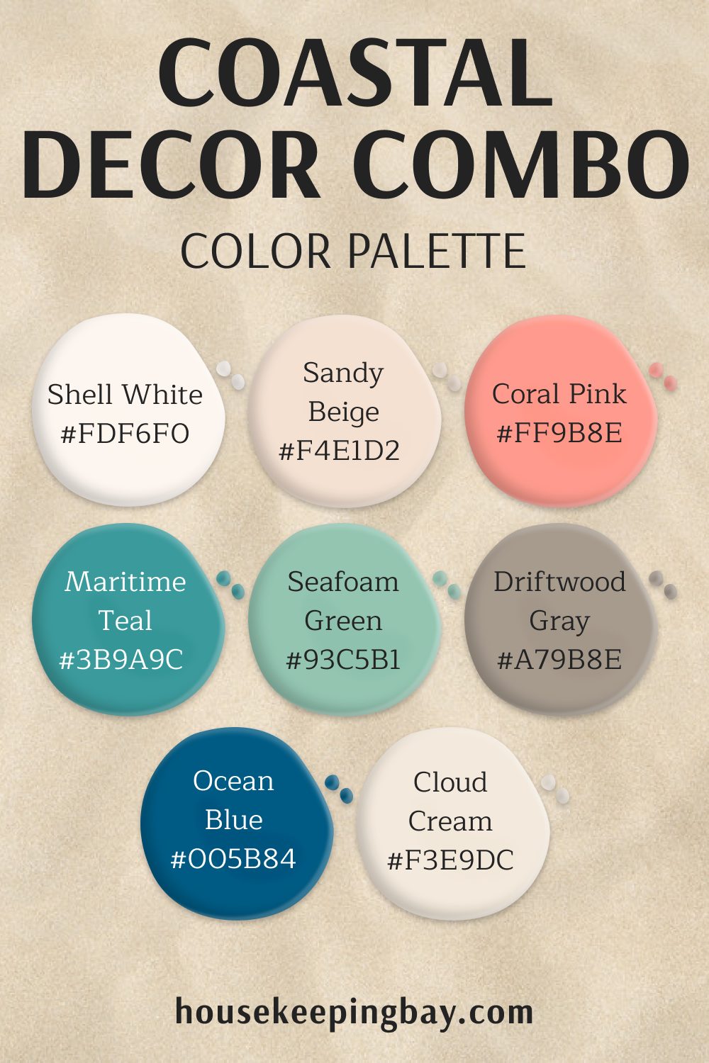 Coastal Decor Combo – Color Palette