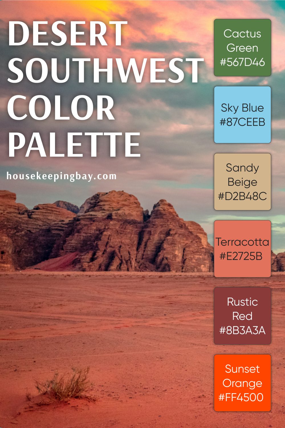 Desert Southwest Color Palette 