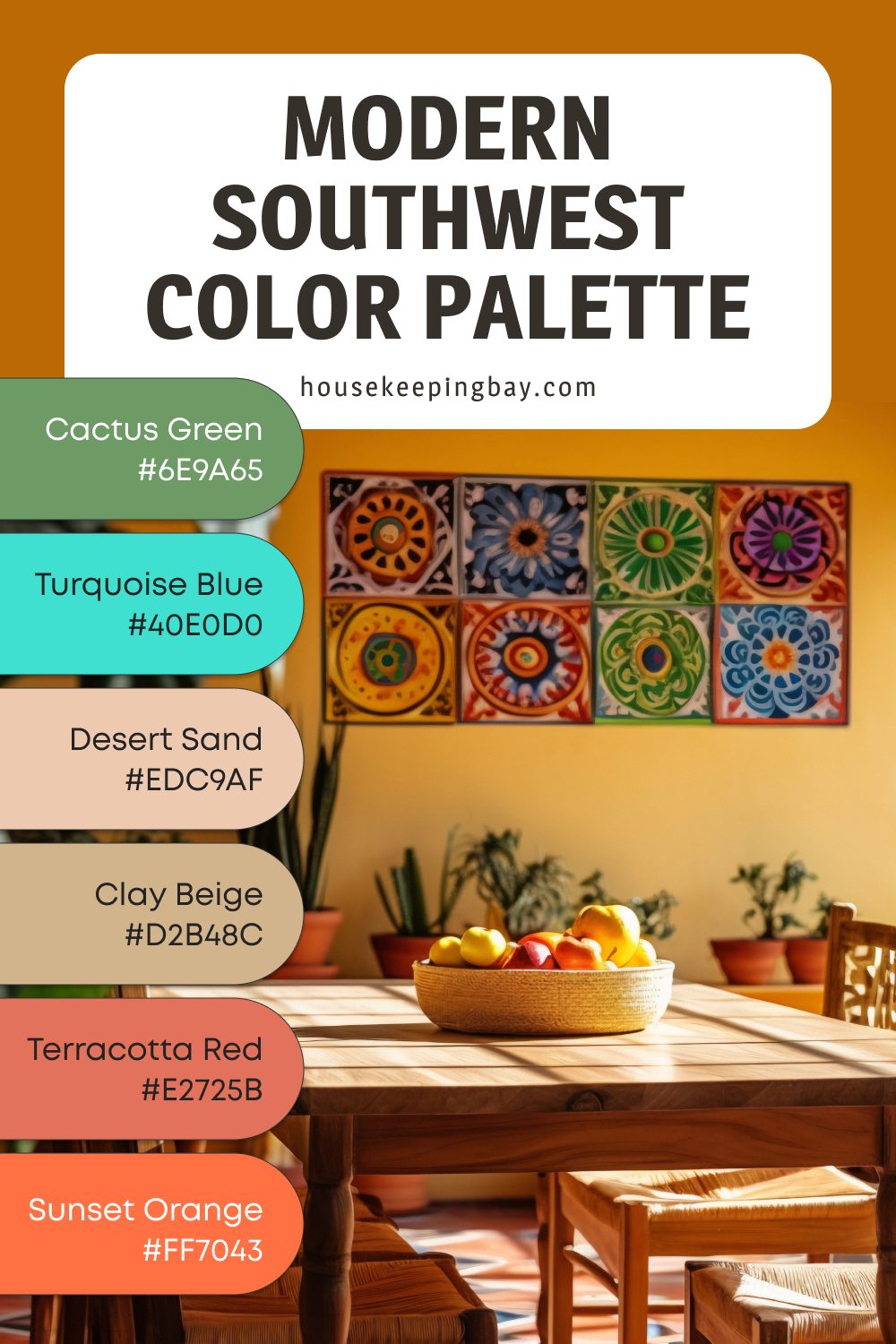 Modern Southwest Color Palette