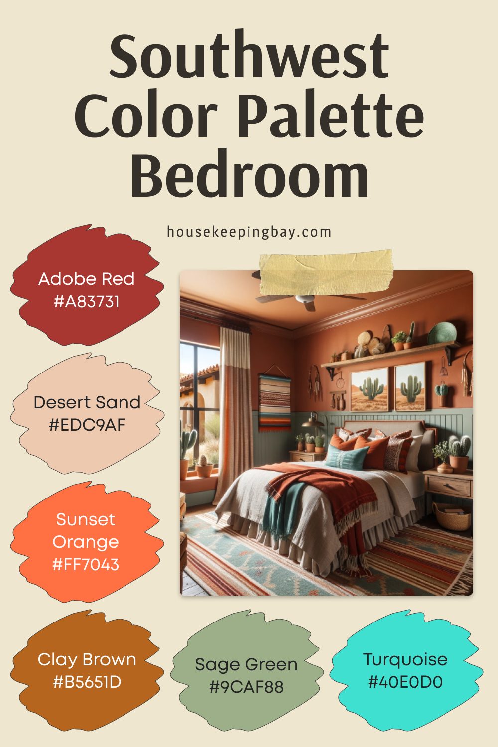 Southwest Color Palette Bedroom