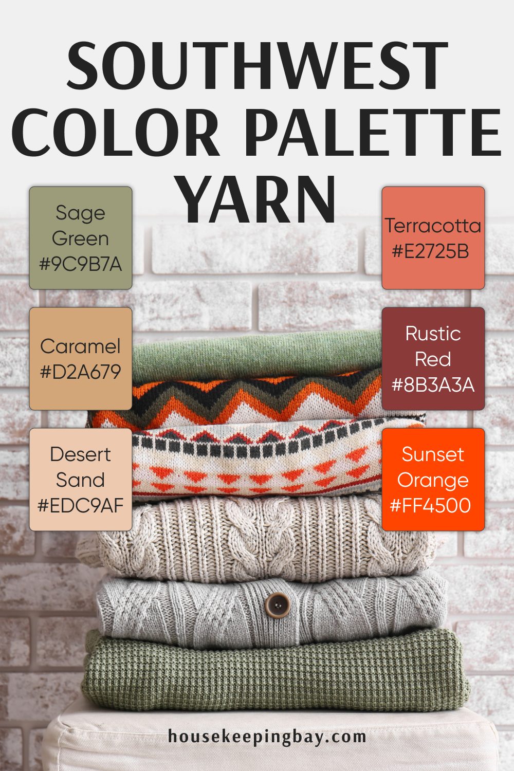 Southwest Color Palette Yarn