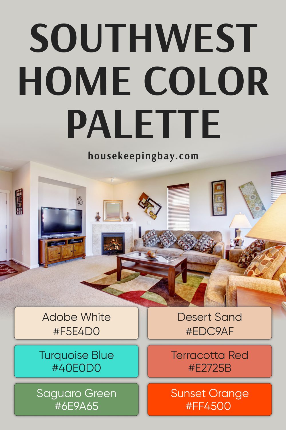 Southwest Home Color Palette