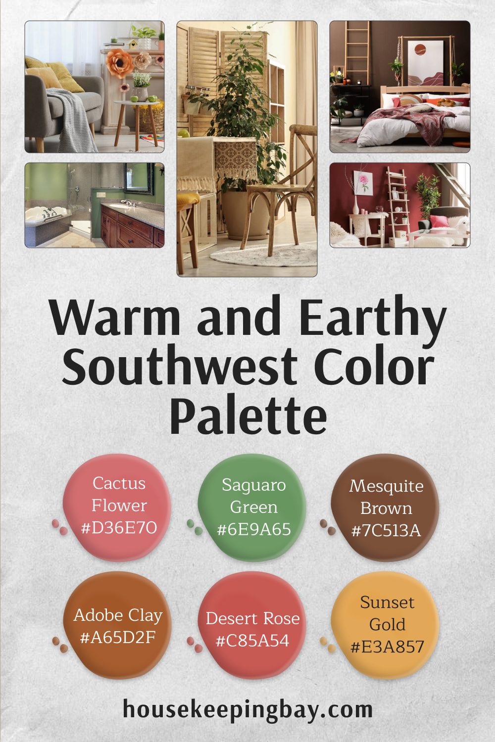 Warm and Earthy Southwest Color Palette