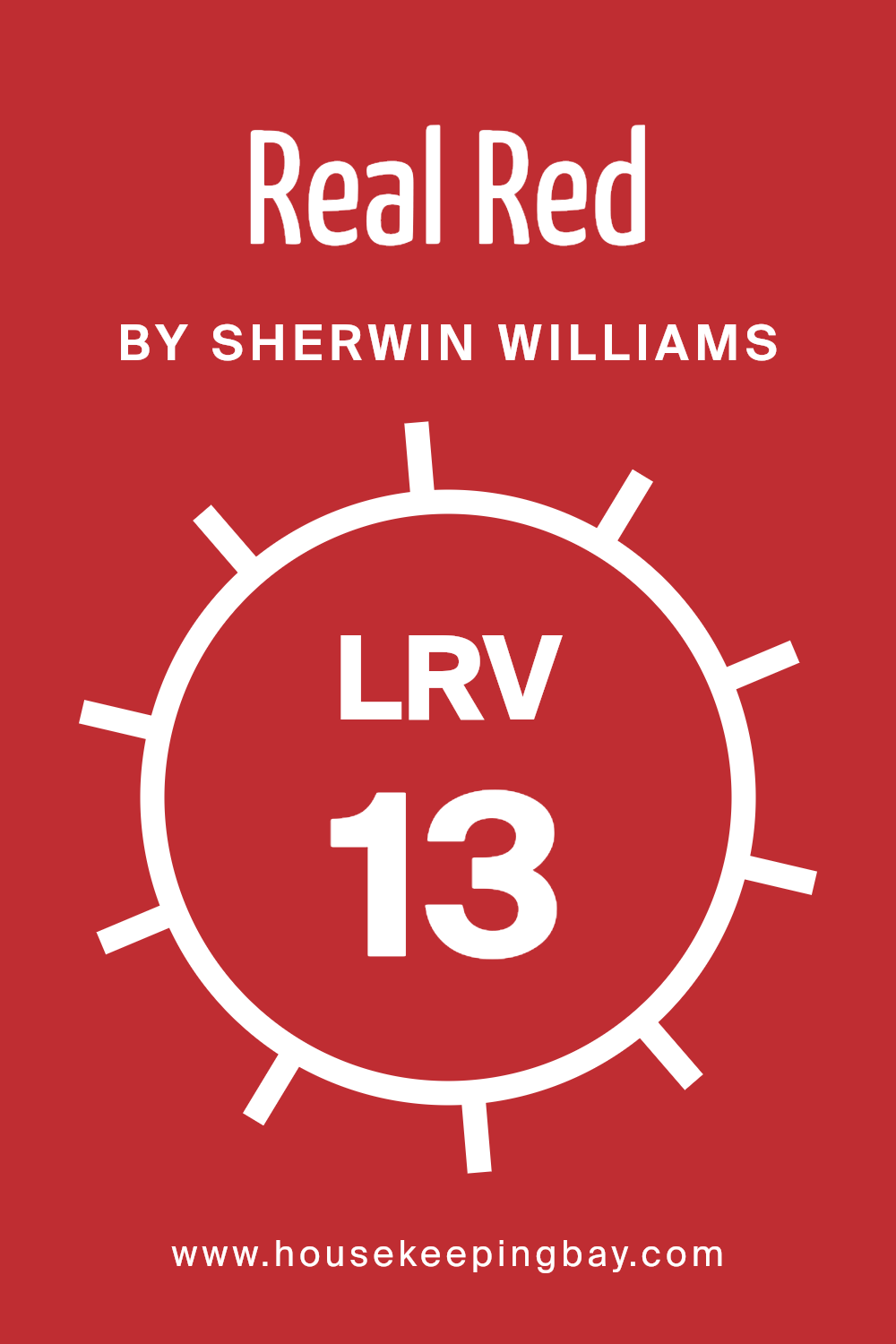 what_is_the_lrv_of_real_red_sw_6868