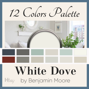 White Dove Whole House Color Palette