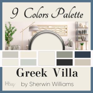 Greek Villa Whole House Color Palette