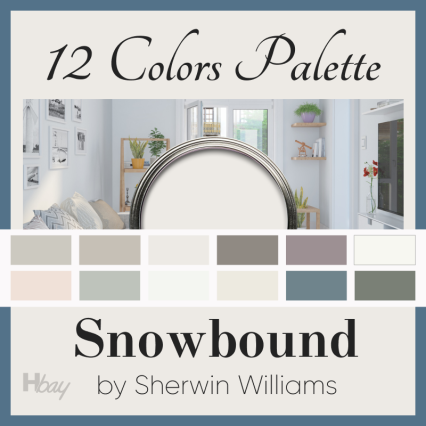 Snowbound Whole House Color Palette