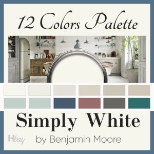 Simply White Whole House Color Palette